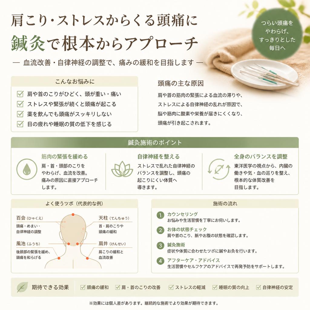 2. 頭痛の根本的な原因を探る