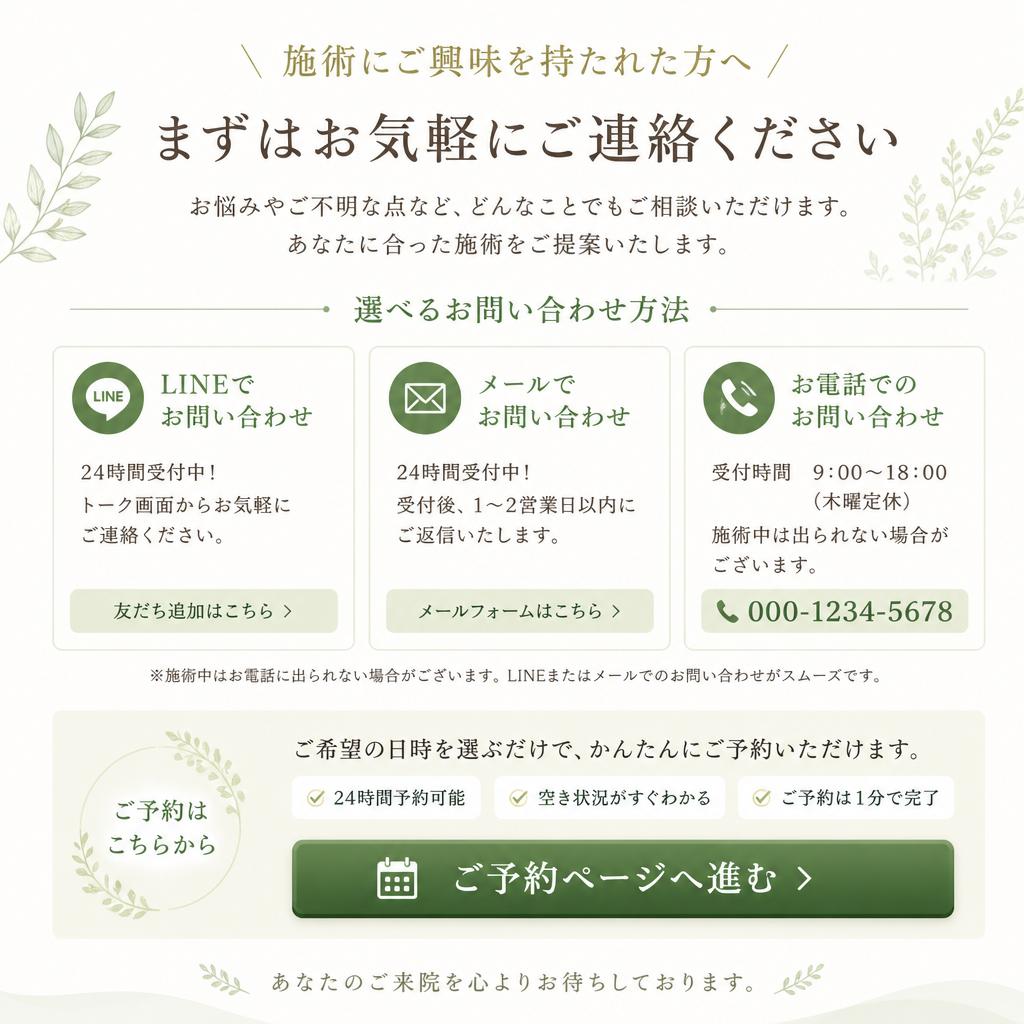 7. お問い合わせ・予約はこちら
