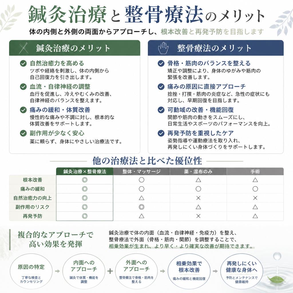 なぜ鍼灸院・整骨院なのか？